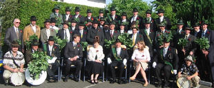 2003
Gruppenfoto des Vorstands, Hauptmann Heinz Hofmann